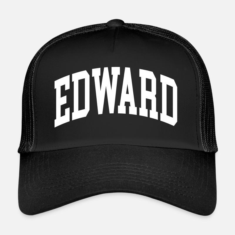 Edward - Trucker Cap - Schwarz/Schwarz