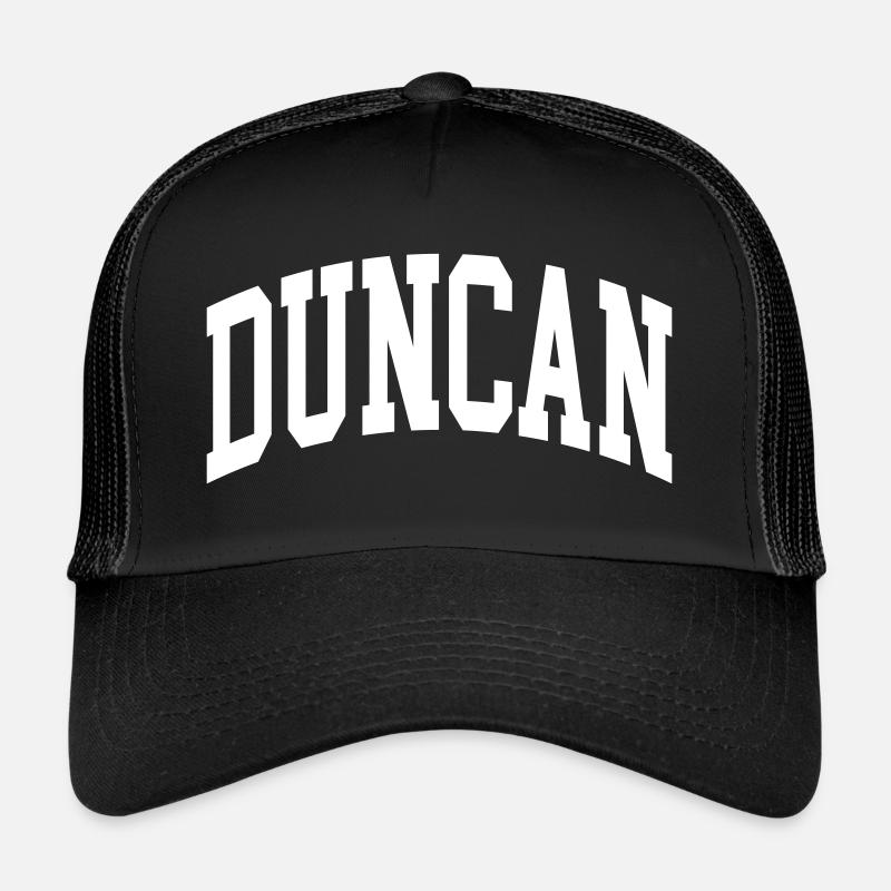 Duncan - Trucker Cap - Schwarz/Schwarz