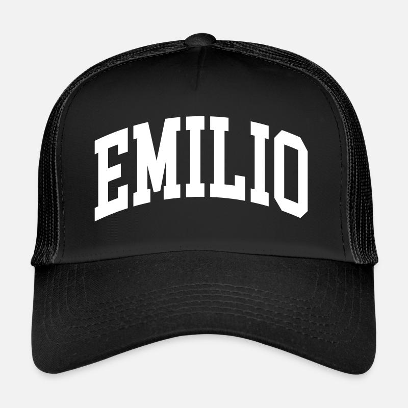 Emilio Casquette trucker 