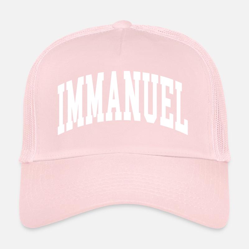 Emmanuel Casquette trucker 