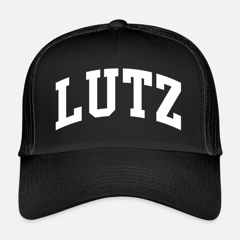 Lutz - Trucker Cap - Schwarz/Schwarz