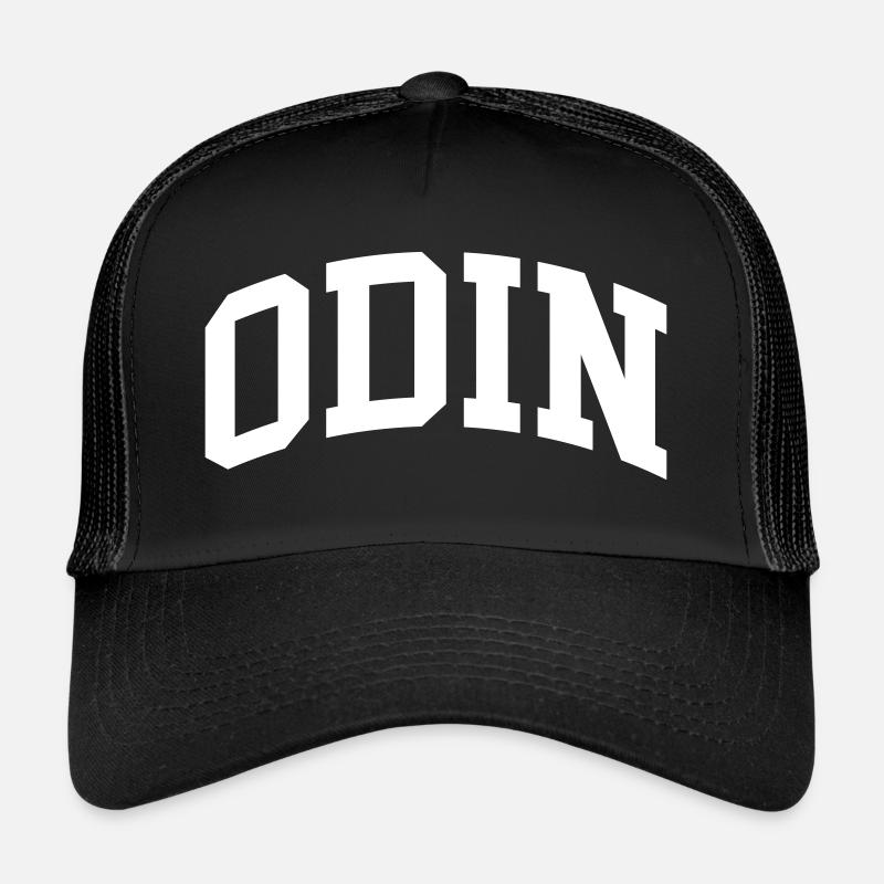 Odin - Trucker Cap - black/black