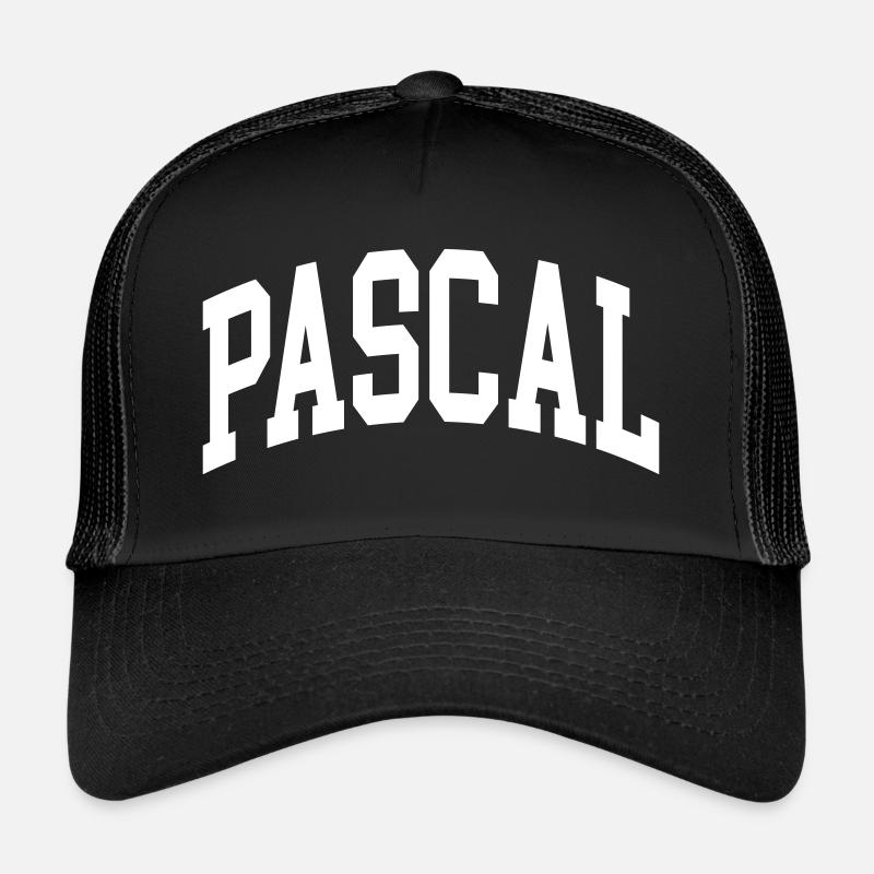 Pascal Casquette trucker 