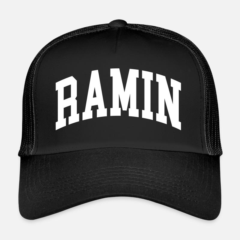 Ramin - Trucker Cap - black/black