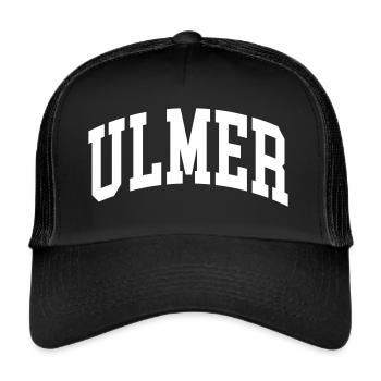 Ulmer - Trucker Cap - Schwarz/Schwarz - Vorne