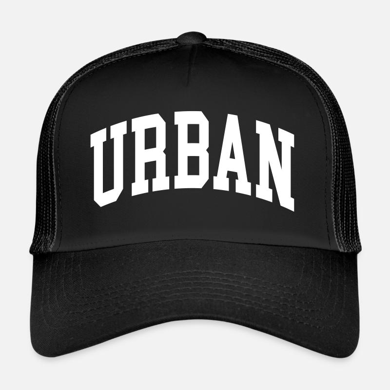 Urban - Trucker Cap - Schwarz/Schwarz
