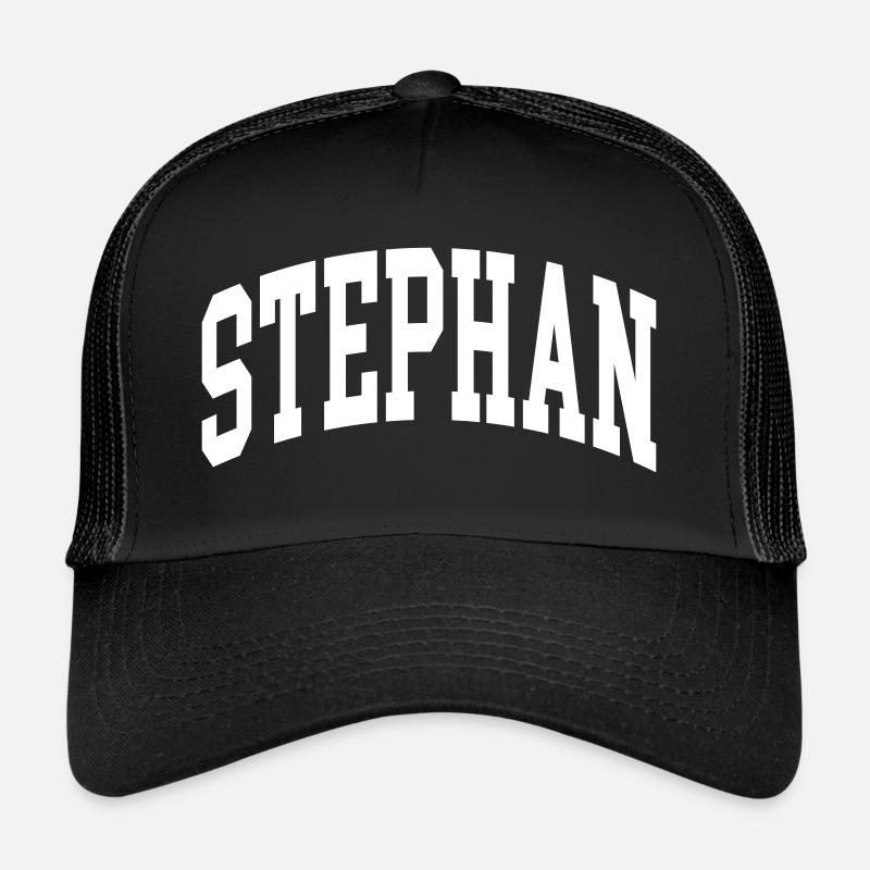 Stephan - Trucker Cap - Schwarz/Schwarz