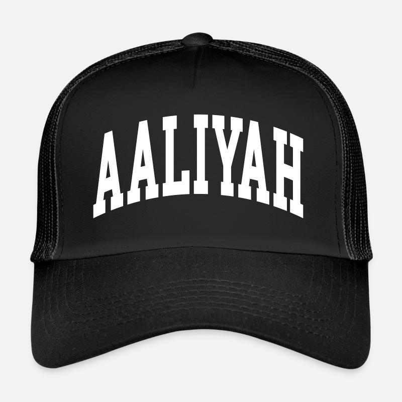 Aaliyah Casquette trucker 