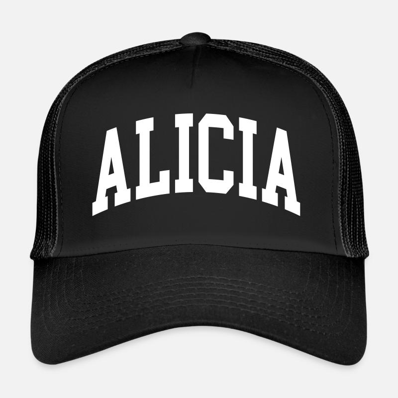 Alicia Casquette trucker 