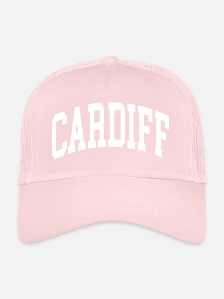 Cardiff - Trucker Cap - pale pink - Front