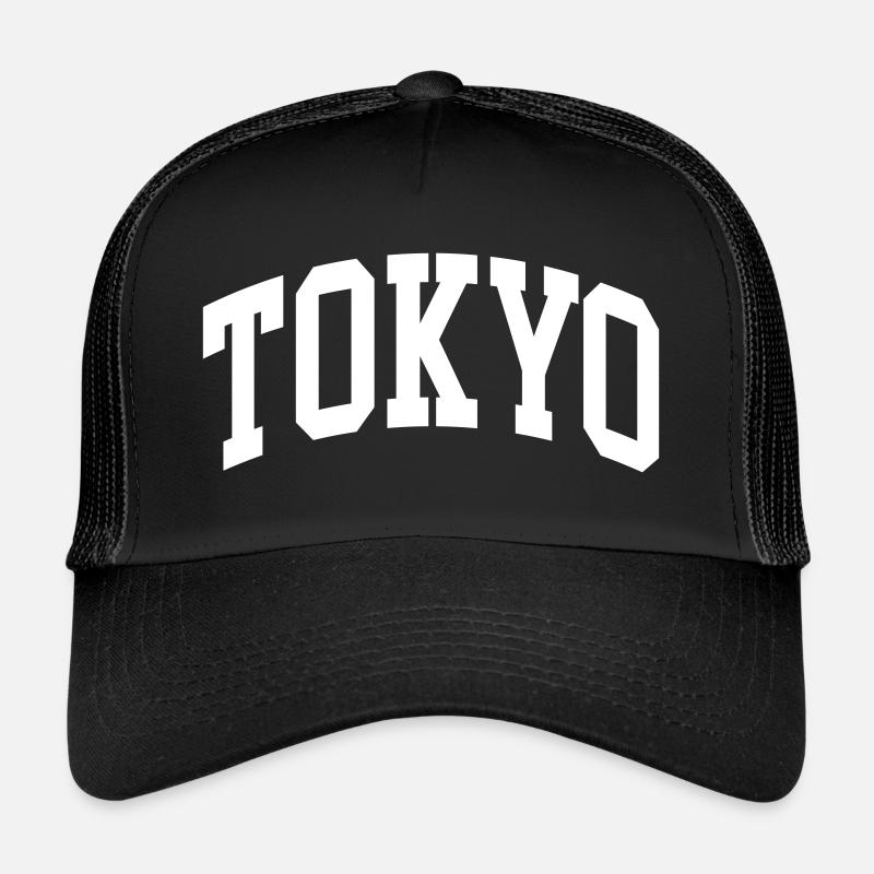 Tokio - Trucker Cap - Schwarz/Schwarz