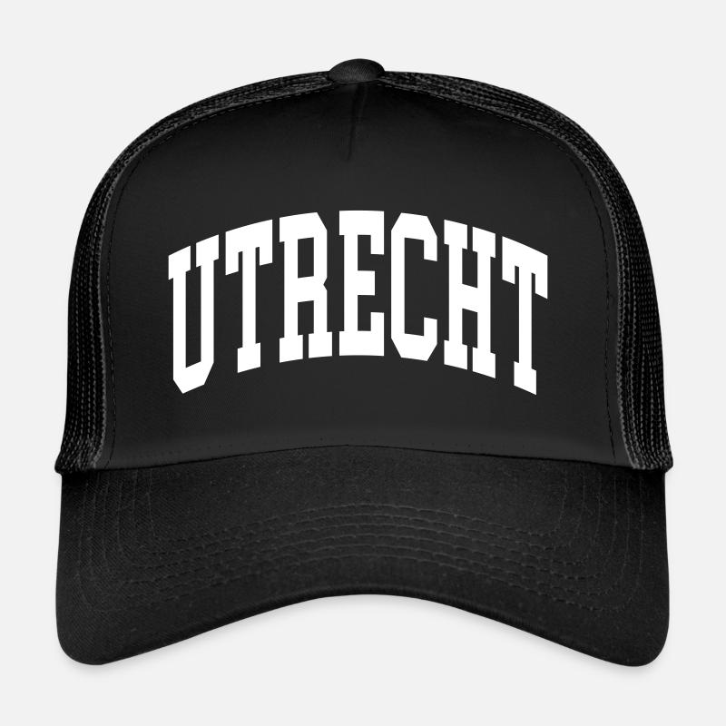 Utrecht - Trucker Cap - Schwarz/Schwarz