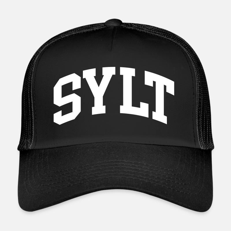 Sylt - Trucker Cap - Schwarz/Schwarz