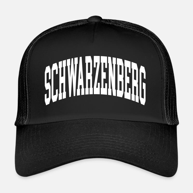 Schwarzenberg - Trucker Cap - Schwarz/Schwarz