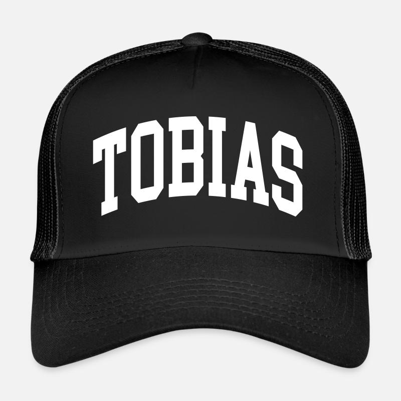 Tobias - Trucker Cap - Schwarz/Schwarz