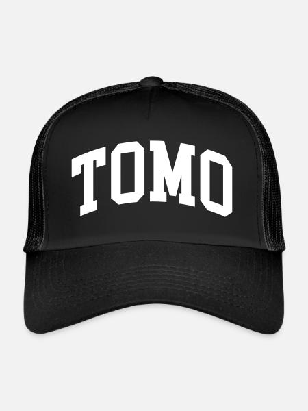 Tomo - Trucker Cap - black/black - Front