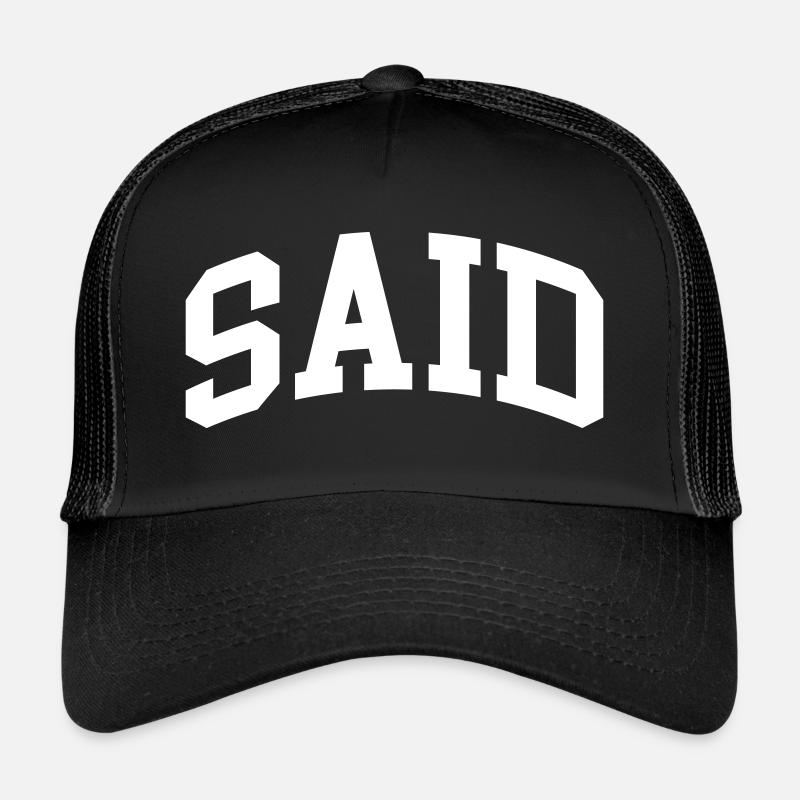 Dit Casquette trucker 