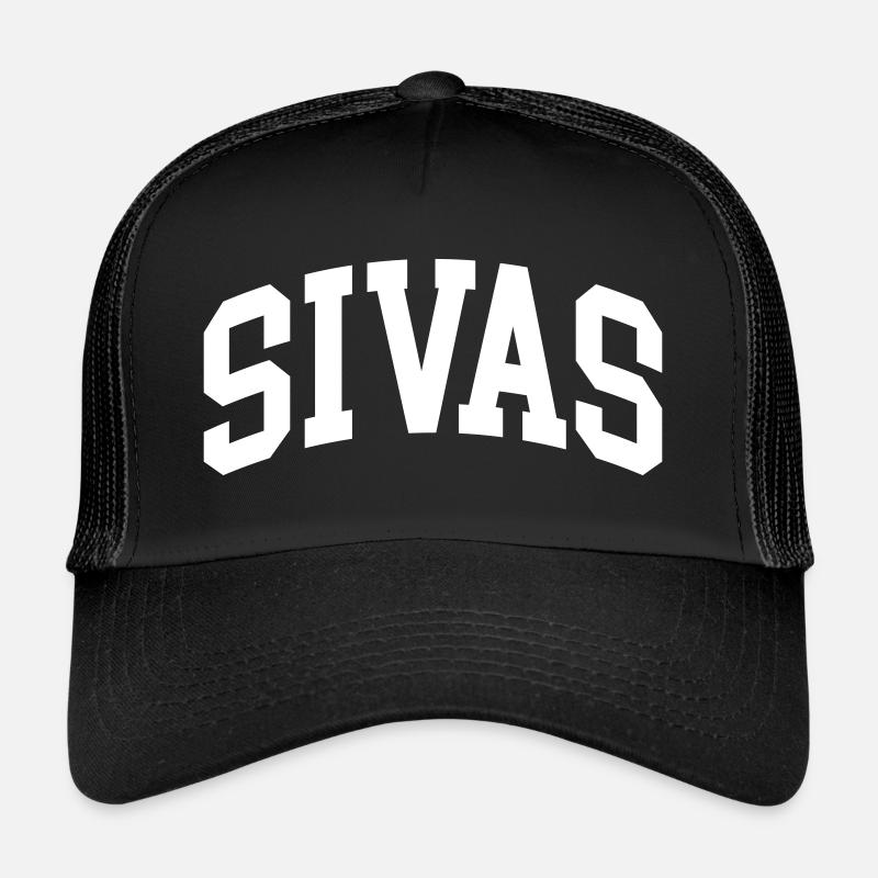 Sivas - Trucker Cap - Schwarz/Schwarz