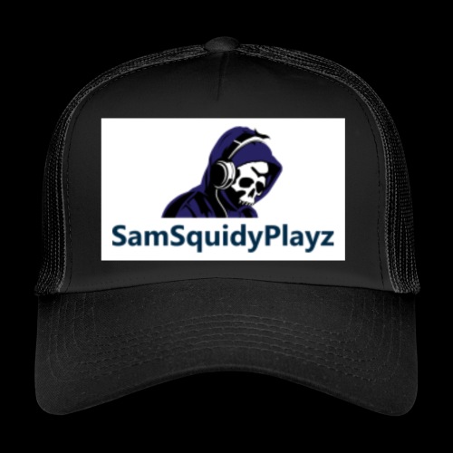 SamSquidyplayz skeleton - Trucker Cap