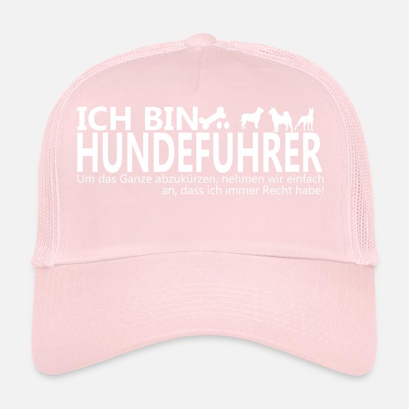 Ich Bin Hundeführer Geschenkidee Wettkampf lustig Trucker Cap