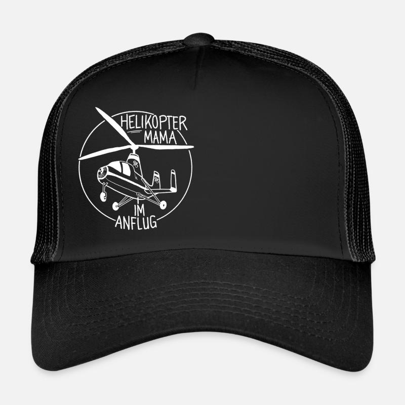 Helikopter Mama im Anflug Trucker Cap