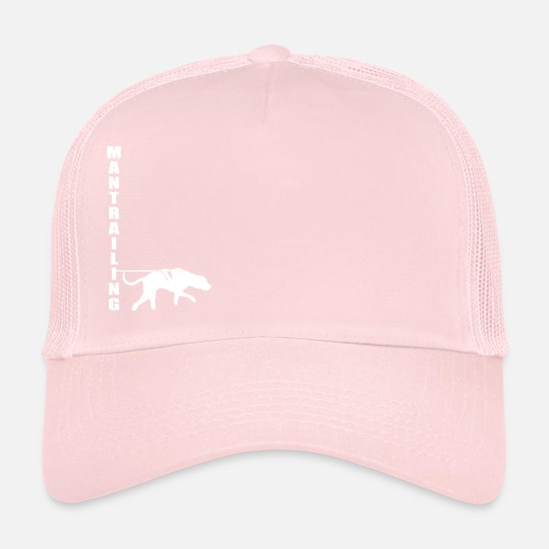 Mantrailing WHITE Trucker Cap
