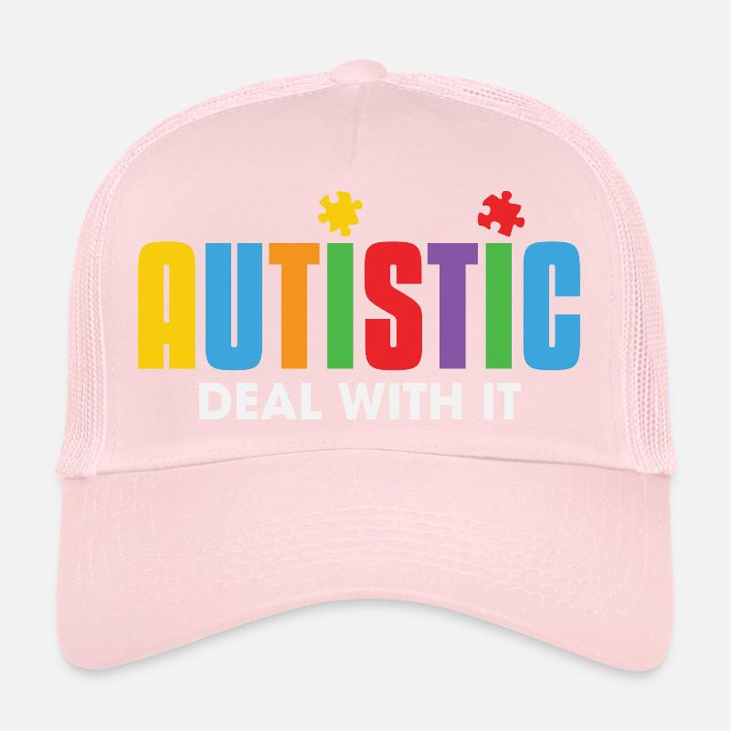 Mois de la sensibilisation à l’autisme Casquette trucker 