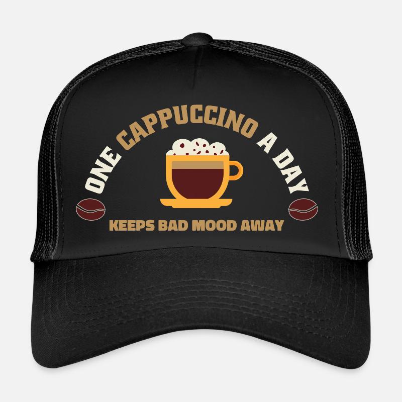 Cappuccino Lover - One Cappuccino A Day Trucker Cap
