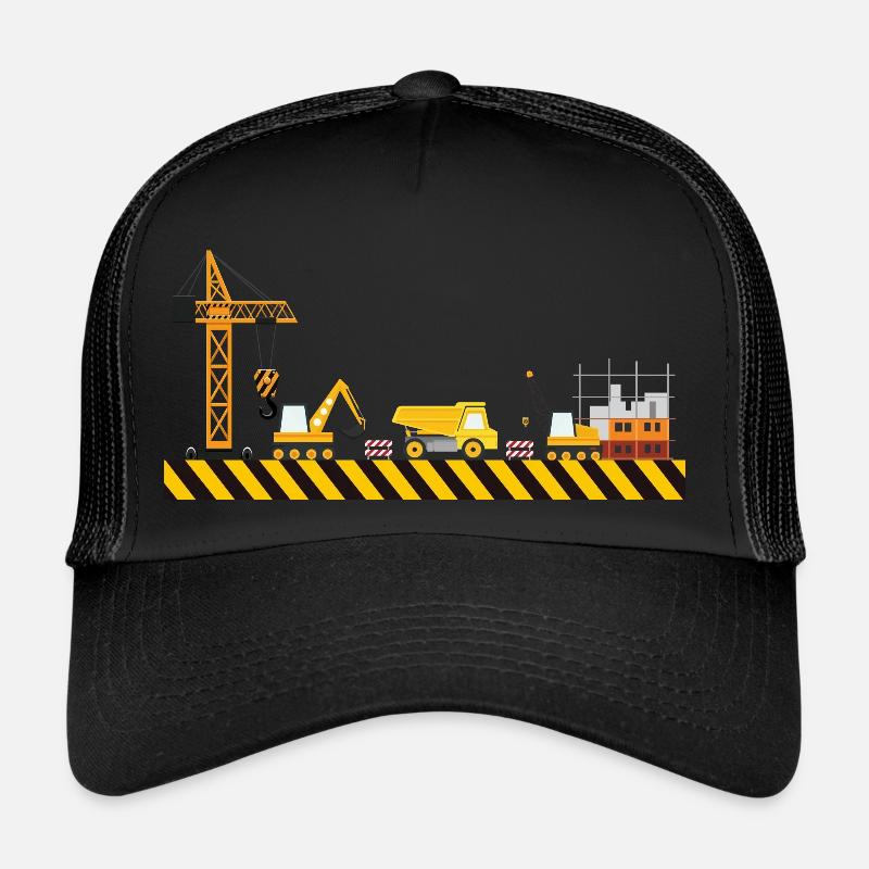 travaux construction jouet enfant Casquette trucker 