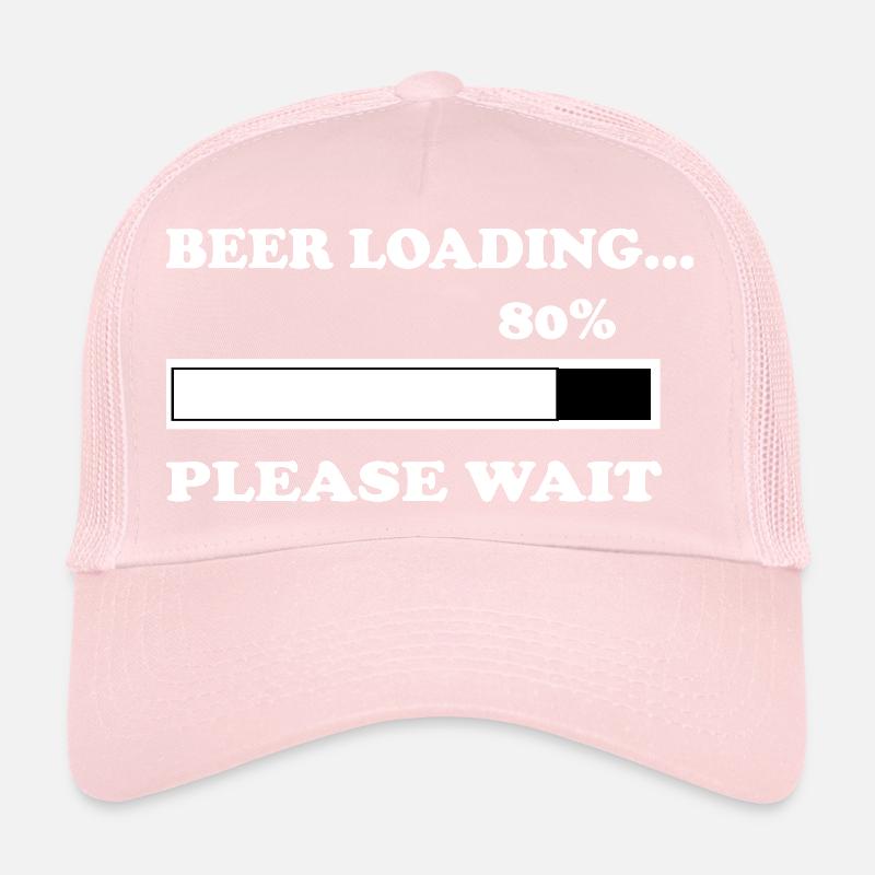 Beer Wine Whiskey Schnapps Alcohol Trucker Cap