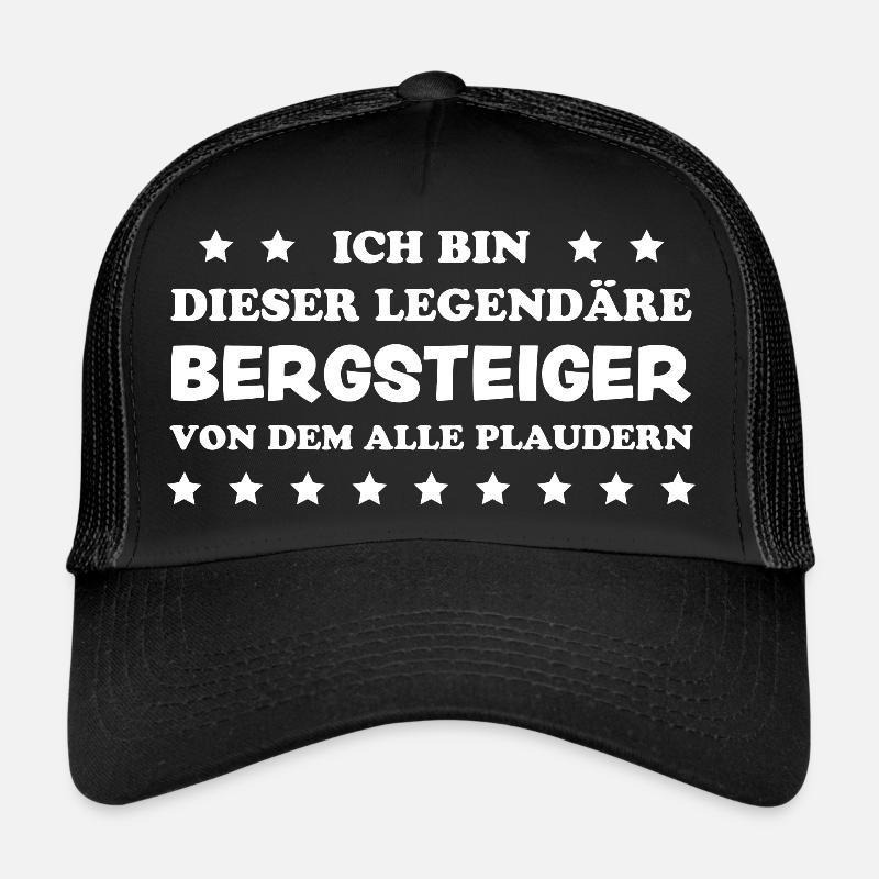 Bergsteiger Wandern Lustiger Spruch Berge Geschenk Trucker Cap
