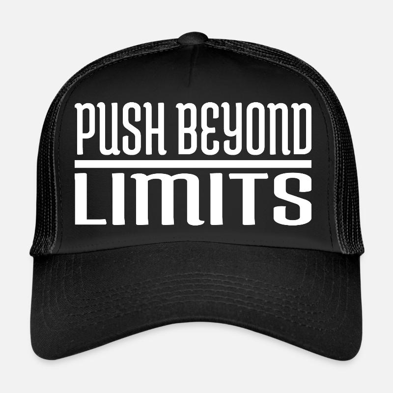 durability stamina happy endurance sayings workout Trucker Cap