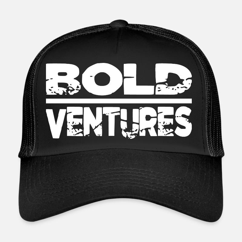 Stratégie de déclaration amusante Intrépide Casquette trucker 
