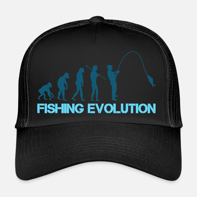Évolution de la pêche Casquette trucker 