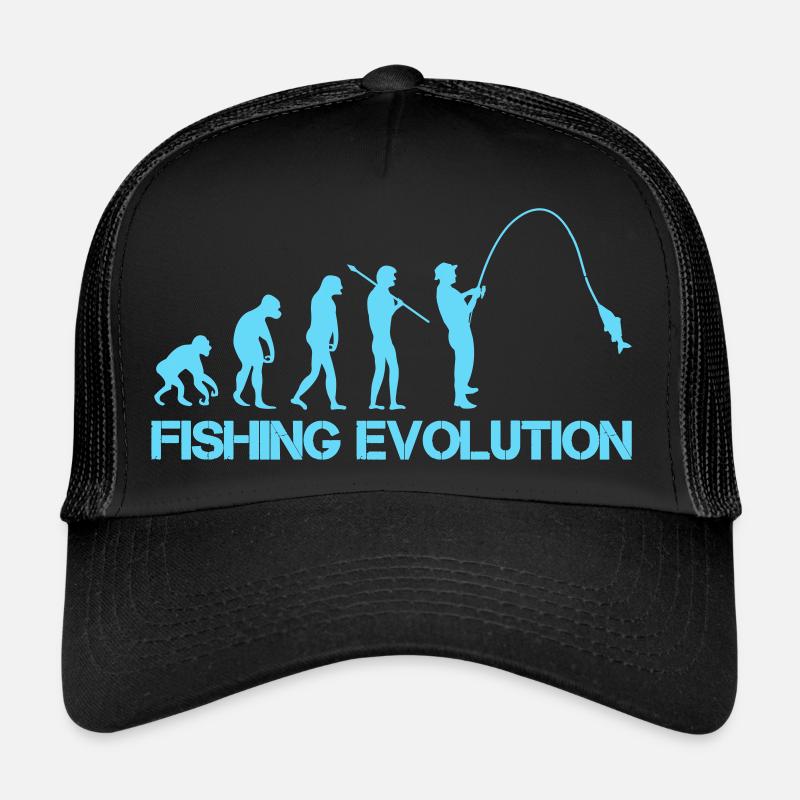 fishing evolution 1 Trucker Cap
