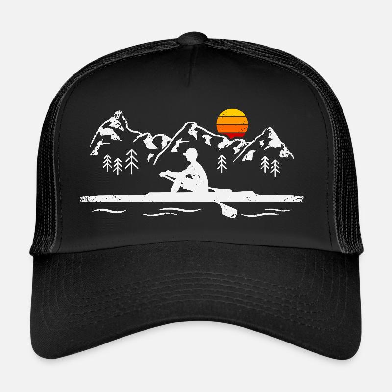 Rowing Boat Rower Rowing Crew Trucker Cap