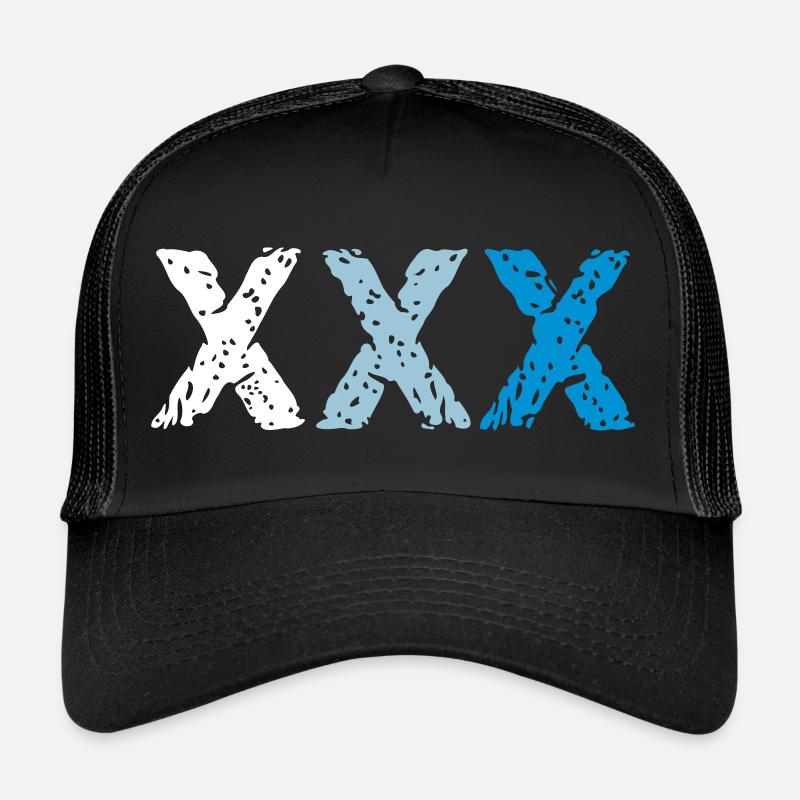 Triple X - Changement de couleur Casquette trucker 