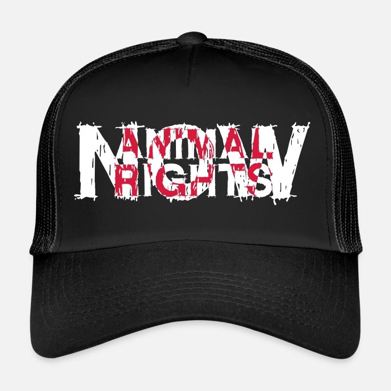 ANIMAL RIGHTS NOW_03 Trucker Cap
