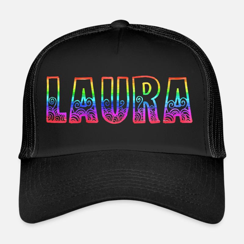 laura rs regenbogen Trucker Cap