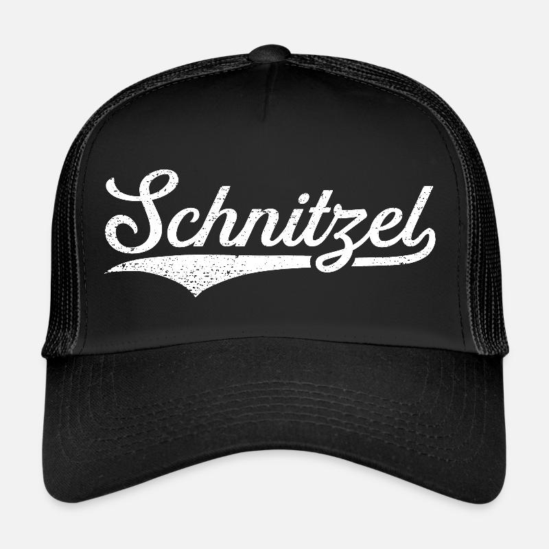 Schnitzel - Trucker Cap - Schwarz/Schwarz
