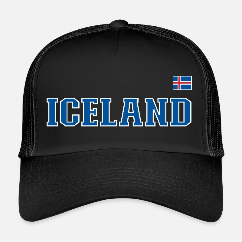 Iceland Flag Trucker Cap