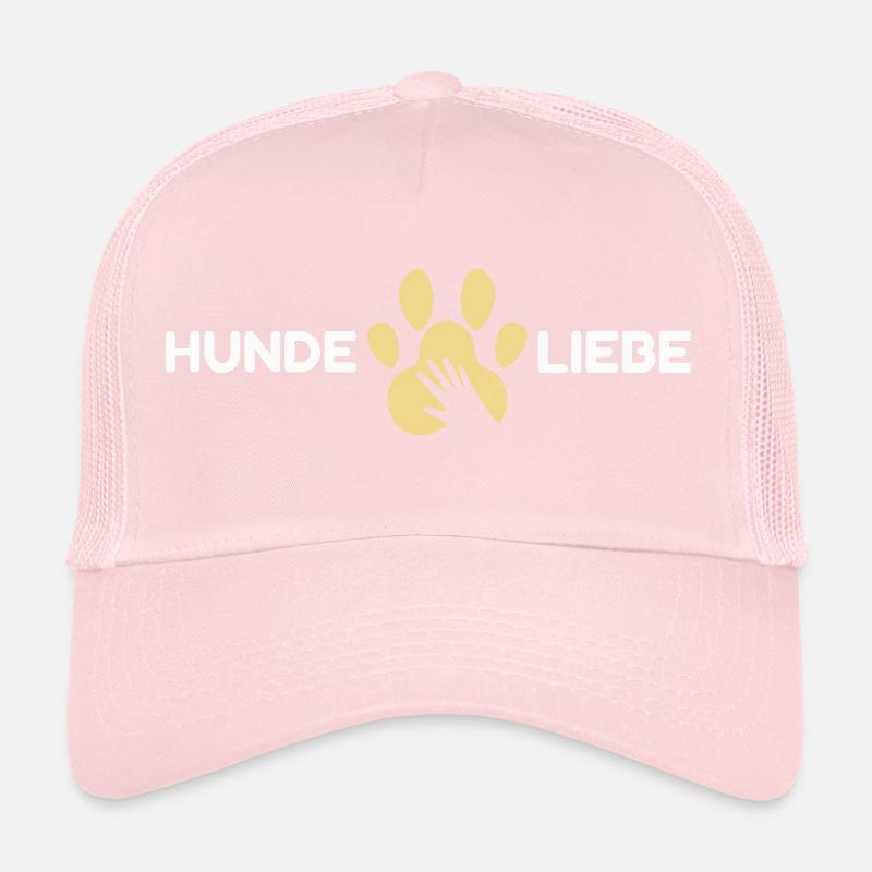 Hunde, Liebe, Spruch, hundepfote Trucker Cap