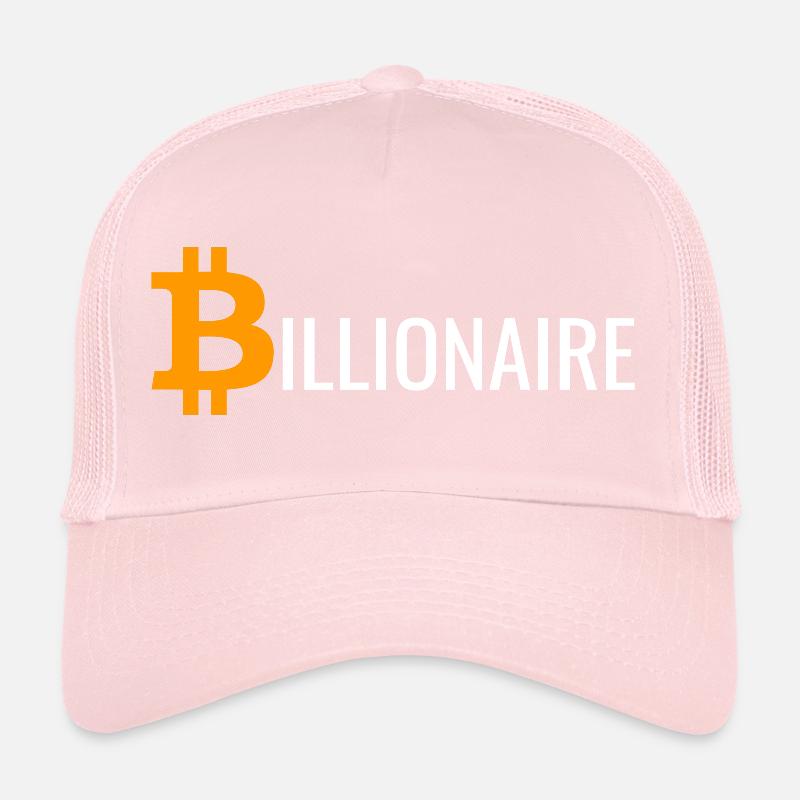 Billionaire Bitcoin Trucker Cap