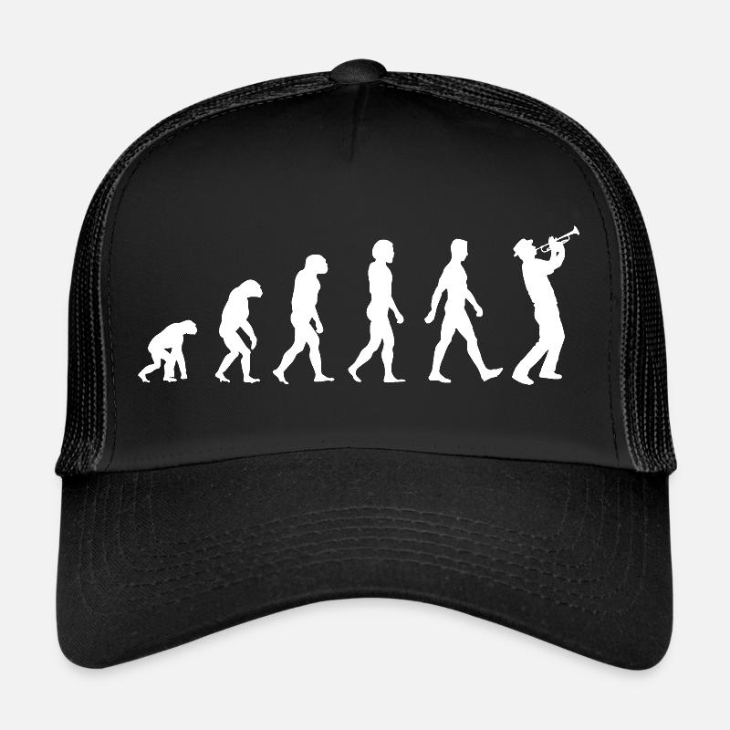 Trompette Evolution Trompette - Casquette trucker  - noir/noir