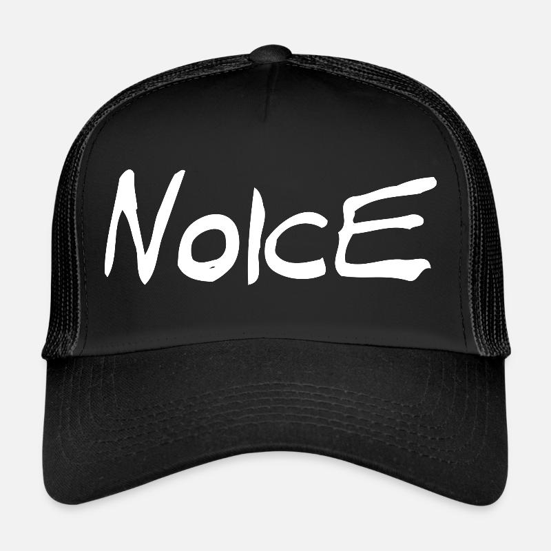 Noice - Weißes Logo Trucker Cap