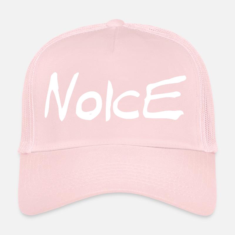 Noice - Logo blanc Casquette trucker 