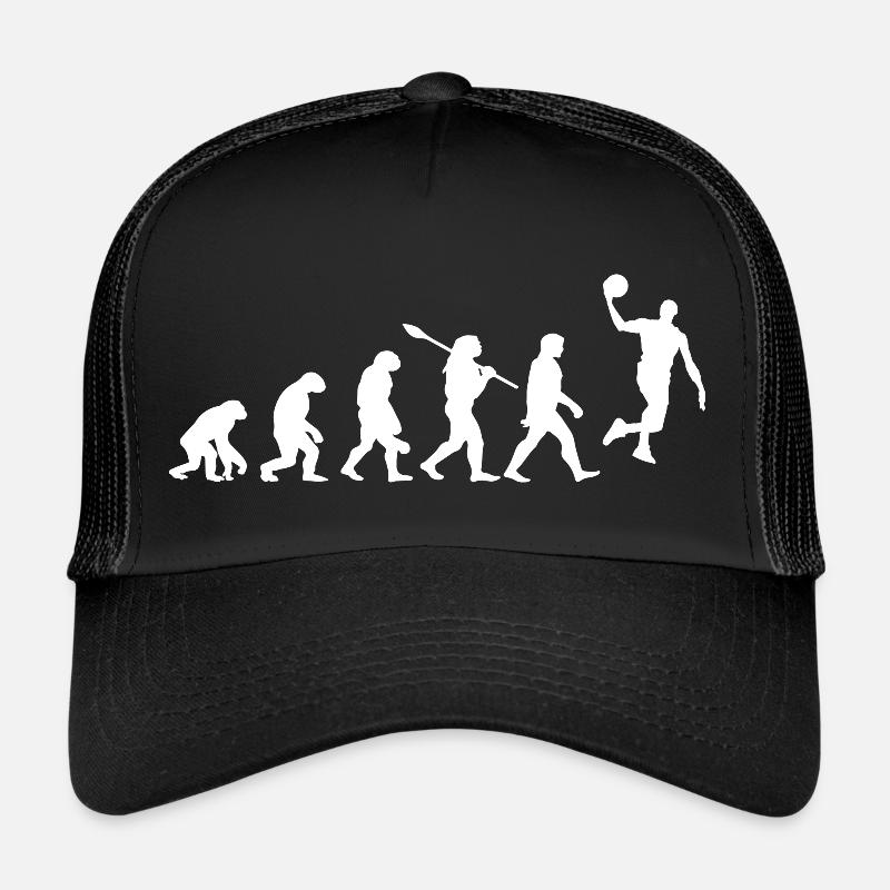 Évolution Du Basket-ball Cadeau Casquette trucker 