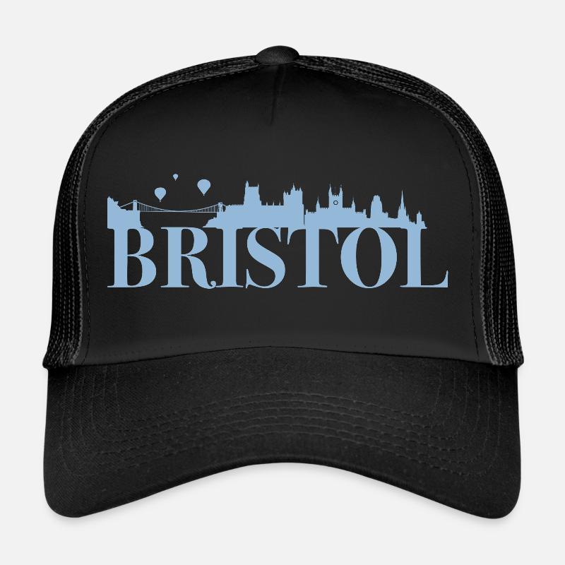 Bristol Angleterre capitale Skyline UK Casquette trucker 
