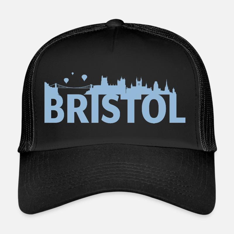 Bristol England Capital Skyline UK Trucker Cap