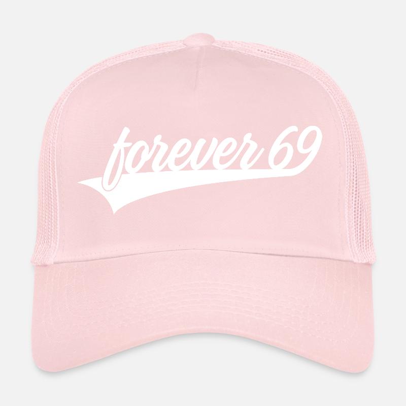 FOREVER 69 YOUNG 70.GEBURTSTAG Trucker Cap